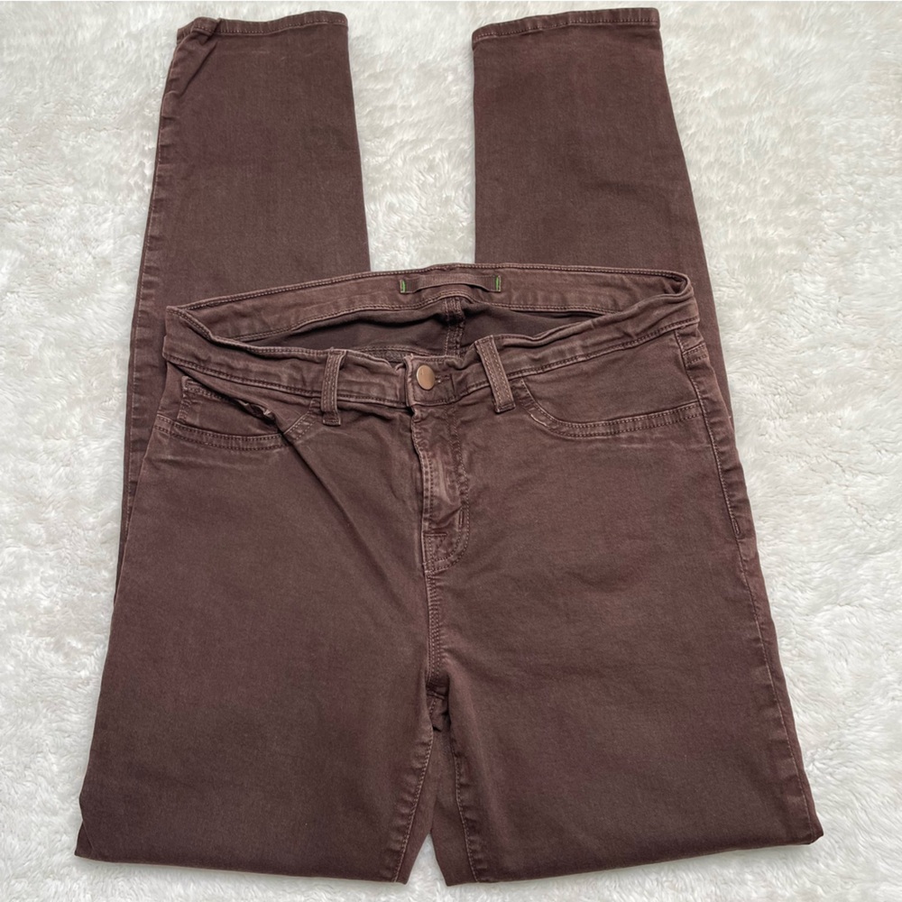 J. Brand Women's Brown Cotton Skinny Leg Denim Jeans Size 29x27.5''